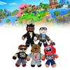 Vibrant Minecraft Tube Heroes Plush Doll Featuring Bold Colors And Durable Fabric