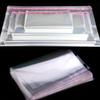 100PCS Self-sealing Cellophane Bags, Reusable Cellophane Bags, for Packing Apparel, General Merchandise, Jewelry, and More In Multiple