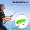 6CM/6.5G Multi-Jointed Fishing Lure with Double Hooks Realistic 2-Section Swimbait Plastic Artificial Bait Freshwater Saltwater Bass Trout Pike