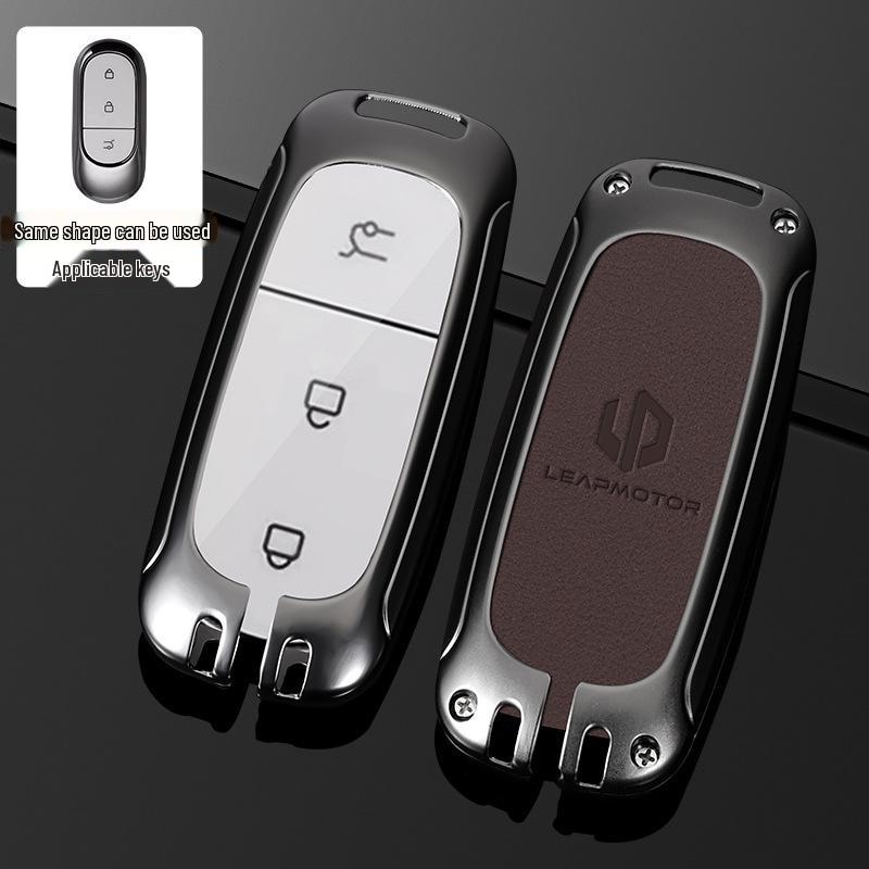 Чехол для ключей Leapmotor для C01/T03 и C11 Пряжка, S01 Увеличенный запас хода, Модель 2022 года - Полное покрытие