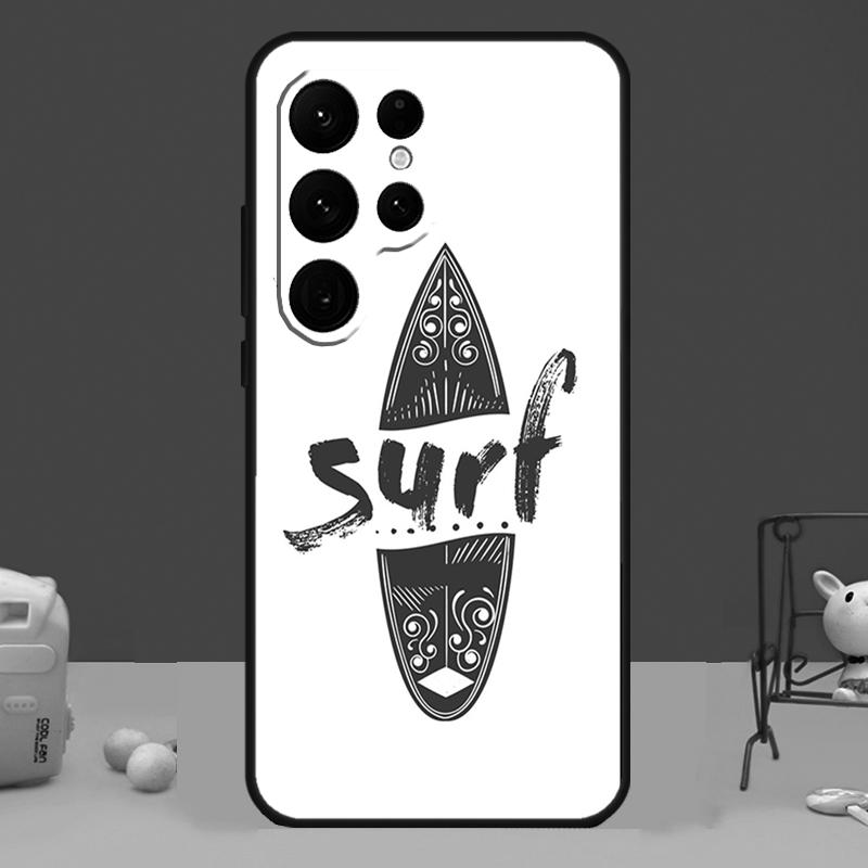 Чехол 'Волна для серфинга' для Samsung Galaxy S24 Ultra S23 S22 S21 S20 FE Note 20 S8 S9 S10 Note 10 Plus
