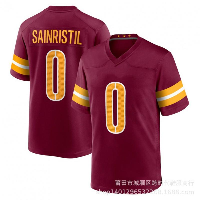 Washington Commanders NFL Football Jersey Terry McLaurin 17 Authentic Style Fan Apparel Men