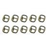 10pcs Adjustment Tri-glide Belt Buckle 10mm Diy Doll Buttons Doll Bags Buckles  DIY Doll Belt
