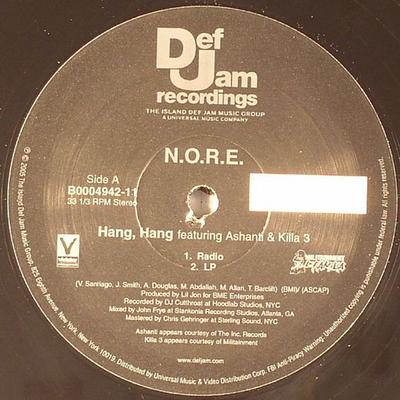 12-дюймовая пластинка N.O.R.E. - Повесь, Повесь B000494211 Def Jam Recordi 2005 США Рэп и хип-хоп/R&B Б/У