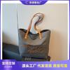 Large Capacity Canvas Bag Simple Shoulder Bag Female College Student Versatile Tote Bag Hand Bag Handbag Satchel