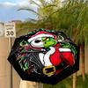 Christmas Comedy How the Grinch Stole Christmas Umbrella home essential wrought iron eight legged multifunctional travel camping essential umbrella 24