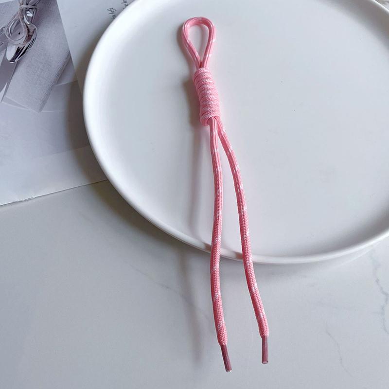 Креативный цветной плетеный шнурок для ключей с защитой от потери, нейлоновый веревочный брелок для автомобиля, рюкзака, подвески, аксессуары, подарок