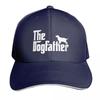 The DogFather Dog Lover Gift Ideas Best Gifts For Dog Owner Father Gift The Dogfather Baseball Cap tea Hat Unisexs Hats Womens