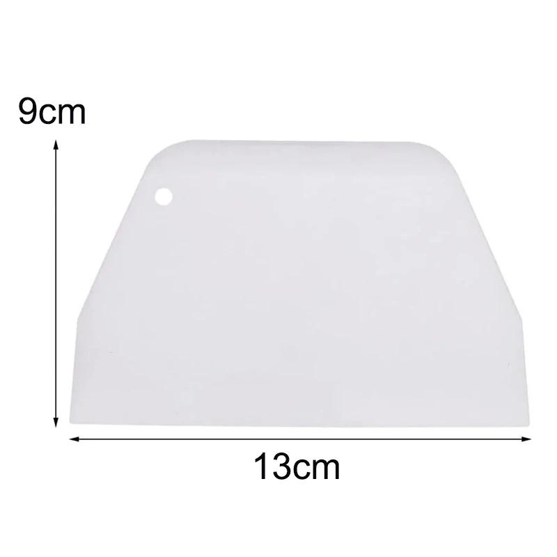 Dough Cutter Scraper Baking Pastry DIY Bench Plastic Bowl Scraper Kitchen Cake Cream Bread Fondant Spatula Cutting Knife Divider