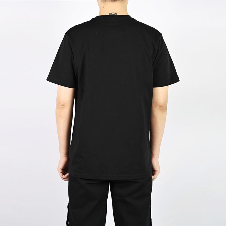 Vans Классическая повседневная футболка свободного кроя с коротким рукавом, топы унисекс, черная VN0A33ZLBLK