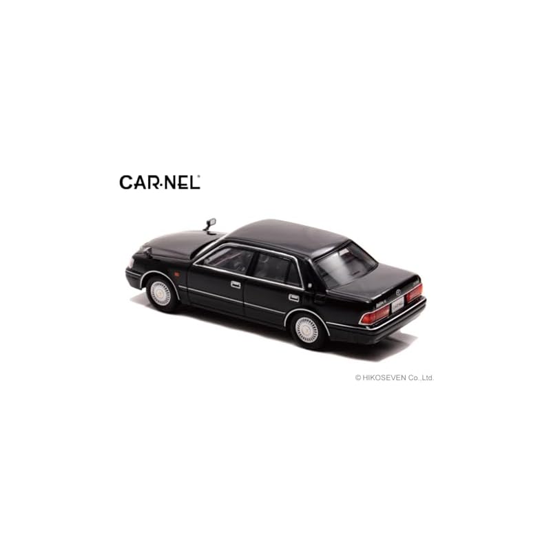 CARNEL Масштаб 1/43 Toyota Crown Royal Saloon G (JZS155) Модель с черной отделкой 1999 года