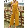 Solid Color Jumpsuit for Women Summer Chic and Elegant Woman Jumpsuit Slim Bodysuit One-piece Pants