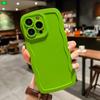 Модный милый однотонный волнистый чехол для телефона iPhone 15 14 13 12 11 Pro Max X XR XS 8 7 Plus SE 2022, мягкий противоударный чехол-бампер