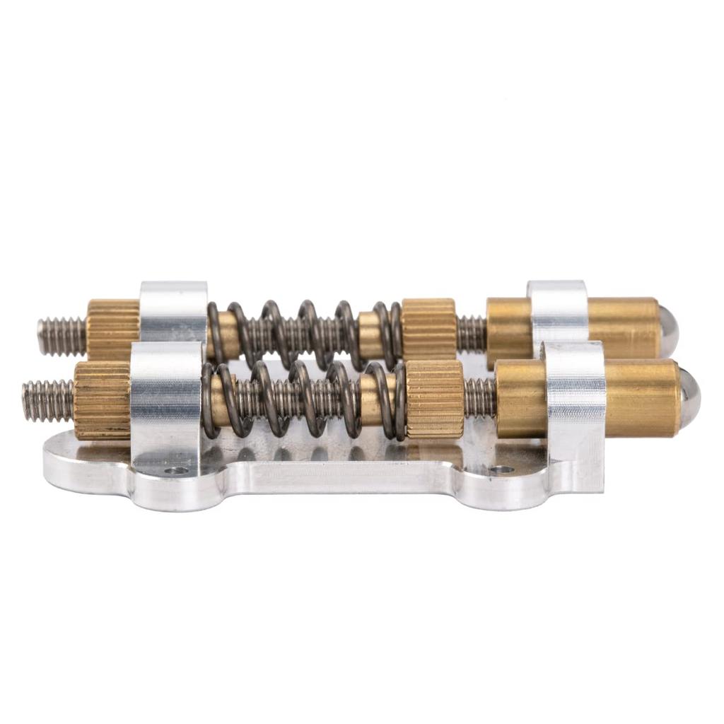 Musiclily Pro Brass Tremolo Stabilizer with 2 Locking Arm Adjusters for Floyd Rose and Other Floating Tremolos, Electric Guitars