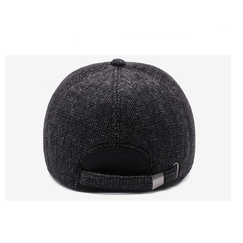 Мужская осенне-зимняя кепка для мужчин среднего и пожилого возраста, теплая бейсболка для пожилых людей, защита от холода, для защиты ушей