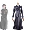 Wednesday Addams Role Playing Adult School Uniform Costume Set For Halloween Events And Cosplay
