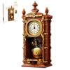 MIRAIMAX Vintage Clock Building Blocks 751 with Authentic Clockwork and Gear Mechanism Interlocking Mechanical Pendulum Unique Home Decor Collectible