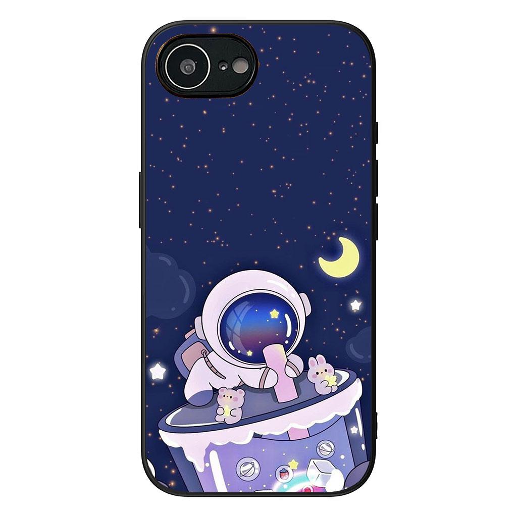 Чехол для телефона Sky Art Астронавт Луна для OPPO A54 A40 A60 A80 A18 A16 A17 A38 A78 A79 A57 A55 A96 A15 A12