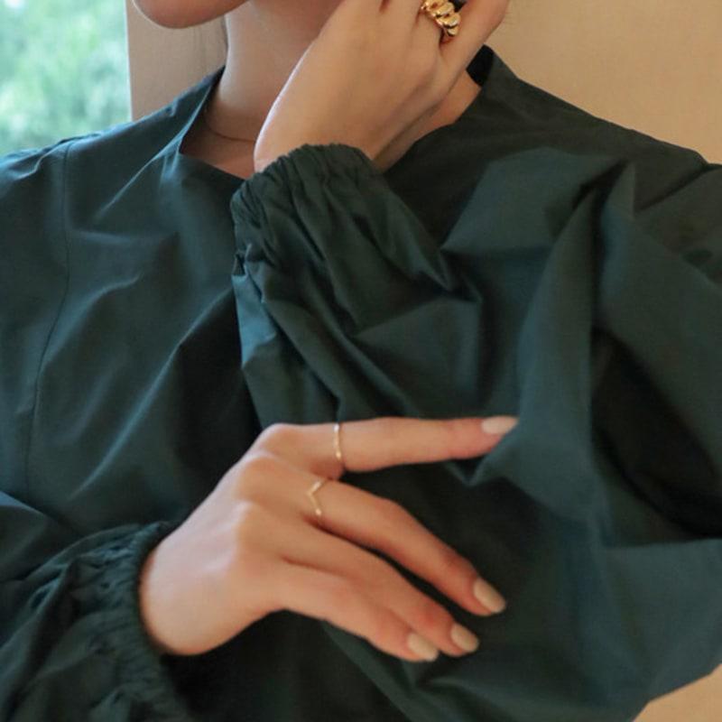 modernlike 14k gold-filled silver bold ring nuts ring