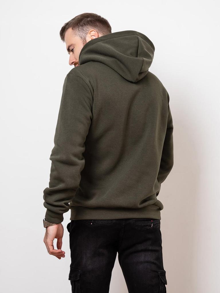 Трикотажное теплое худи  с принтом ISSA Plus