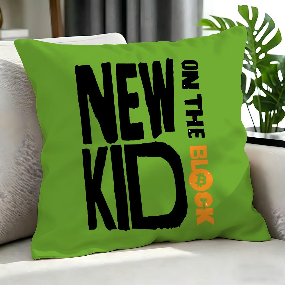 pop New Kids on the Block Cushion Cover Cushion Cover Set Pcs x x x Pillowcase Decorative Sofa Home Decor