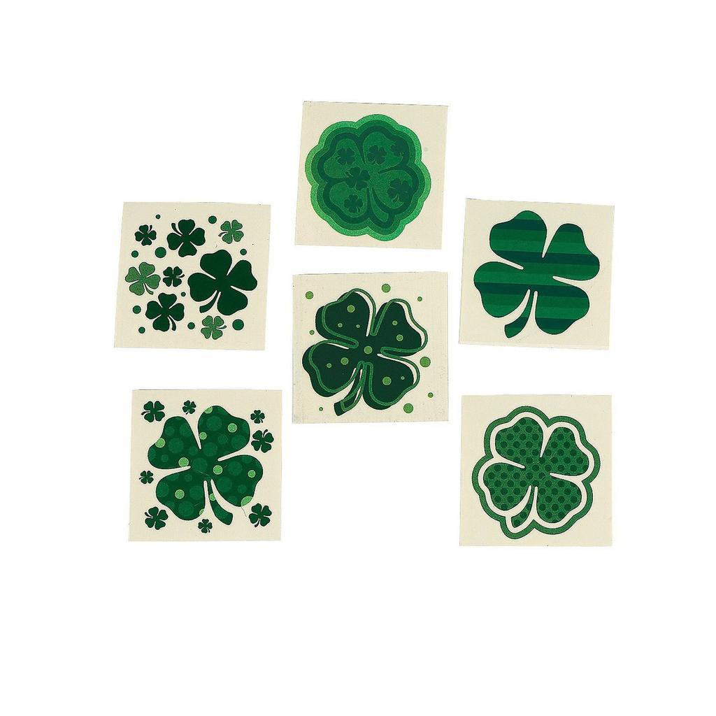 72PC Irish Stickers St. Patrick Small Sticker Set Irish Carnival Party Stickers