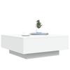  Coffee Table, White, 80x80x31 Cm, Chipboard