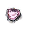 Natural Pink Kunzite Gemstone Handmade 925 Sterling Silver Gift Ring Size 9 I9a61