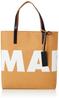 Marni SHMPQ10A11P4908 Сумка-тоут золотого цвета, женская, коричневая/черная.