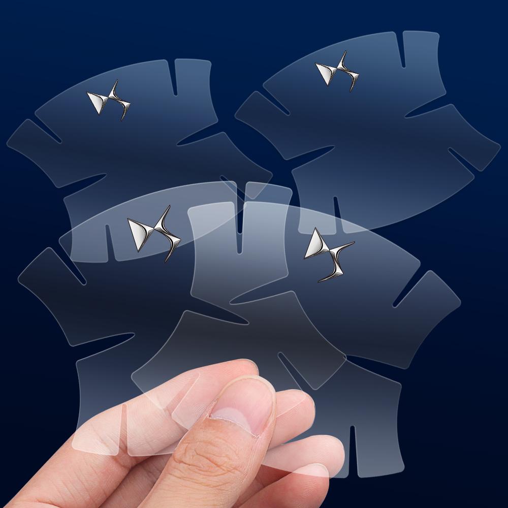 VYTR5 4/8Pcs Car Door Handle Stickers Anti Scratch Protective Decal For Citroen C4 C3-XR C5 Aircross C-quatre Picasso C-Elysee C4L C3L