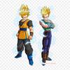 Patches For Clothes Bag Iron On Thermal Stickers Gohan White Gohan Vegeta Pattern Washable Heat Transfer