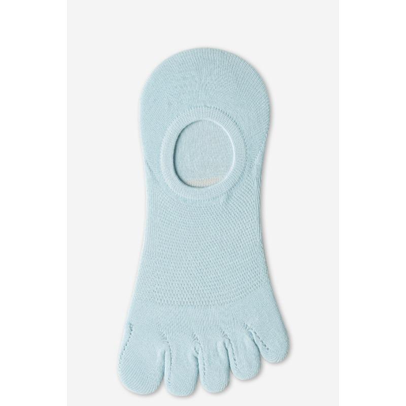 Женские весенне-летние тонкие сетчатые носки-лодочки, антибактериальные и противоинфекционные носки с пятью пальцами, бесшовные невидимые хлопковые носки