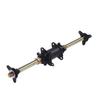 650mm Go Kart Rear Live Axle Assembly Kit with Sprocket Brake Disc Mount Seat Hub Flange for Quad Drift Trike