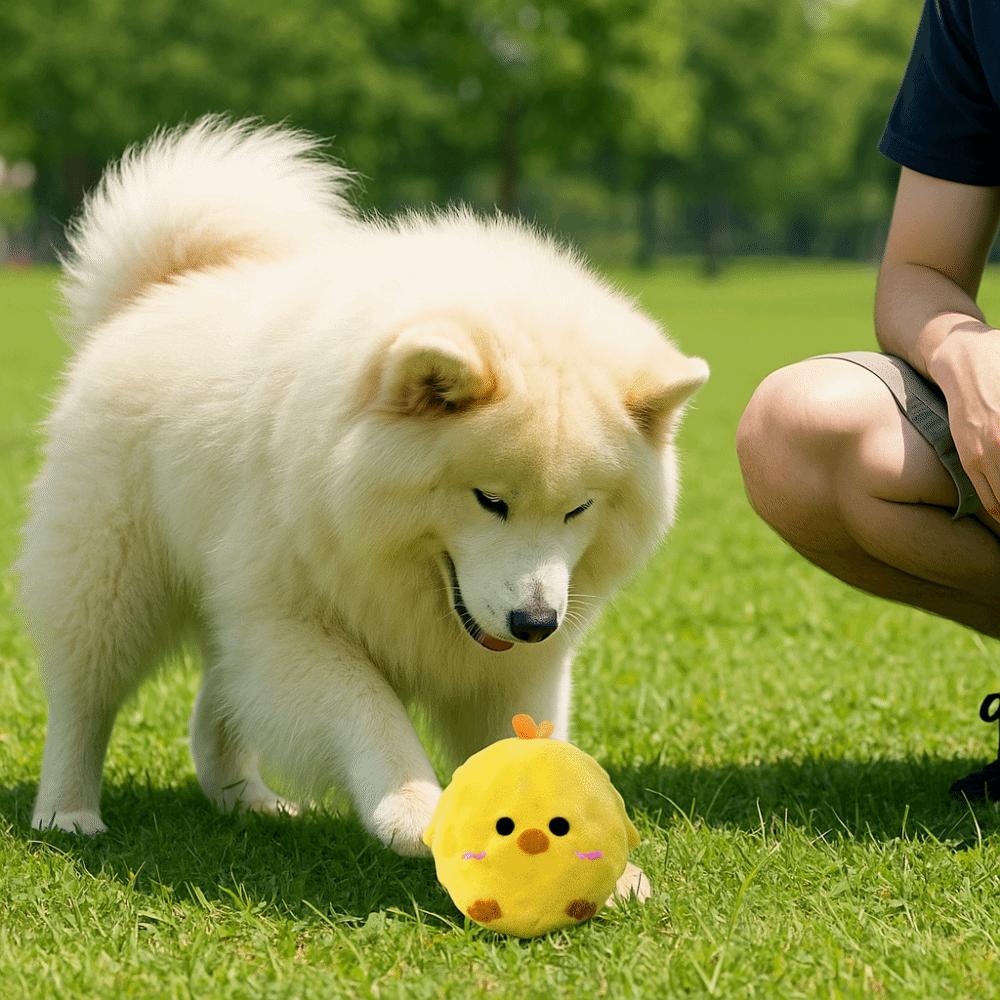 Animal Shape Dog Chew Toy Cartoon Prick Ball Toy Cute Pet Sound Toy Relieve Boredom