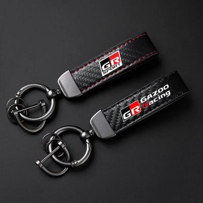 Брелок для ключей автомобиля для Toyota GR Sport RAV4 C-HR Supra Yaris 86 Corolla Camry Highlander Avensis Prado Prius Аксессуары