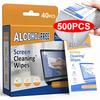40Pcs/Box Screen Cleaner Wipes Phone Glasses Camera Lens Helmet Mirror Gaming Cleaner Polymer Screen Cleaning Kit for TV Laptops