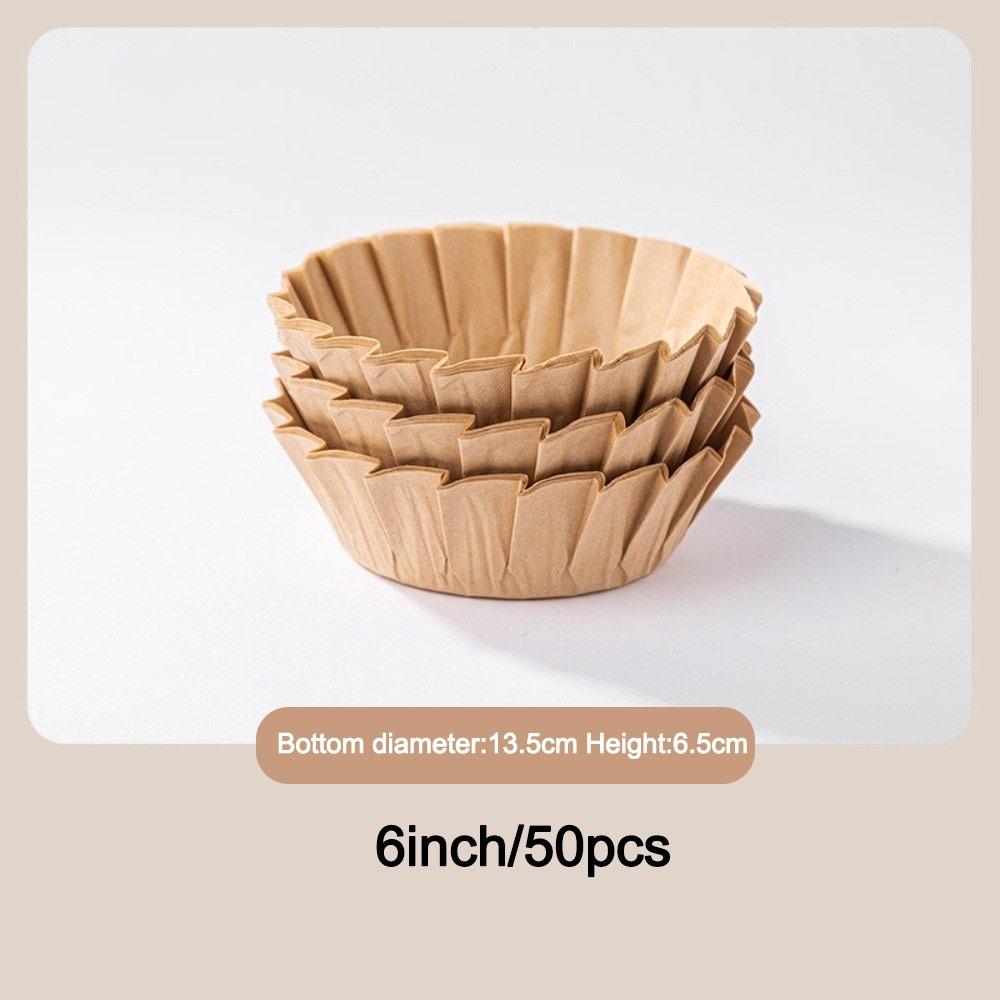 4/6/8inch Cake Pan Liner Oilproof Basques Cake Paper New Baking Papers Kitchen Use
