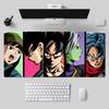 Кожаный коврик для мыши Dragon Ball Большой Мультяшная анимация Горячая кровь Сон Гоку Вегета Черепаший отшельник Дракон Анимация Настольный коврик Водонепроницаемый