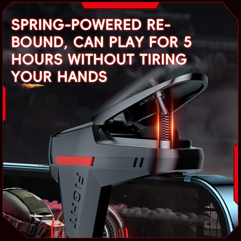 ABS Mobile Phone Gaming Accessories L1 R1 Game Triggers for Survival Rules PUBG Aim Shooting Key Button for IPhone Android