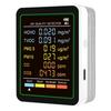 6-in-1 Air Quality Tester Real-Time Air Quality Meter Portable Temperature Humidity Detector for Home Office School