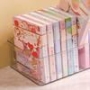 1Pc Transparent Storage Box Storage Table Plastic Container Drawer Storage Stationery And Makeup Storage Box