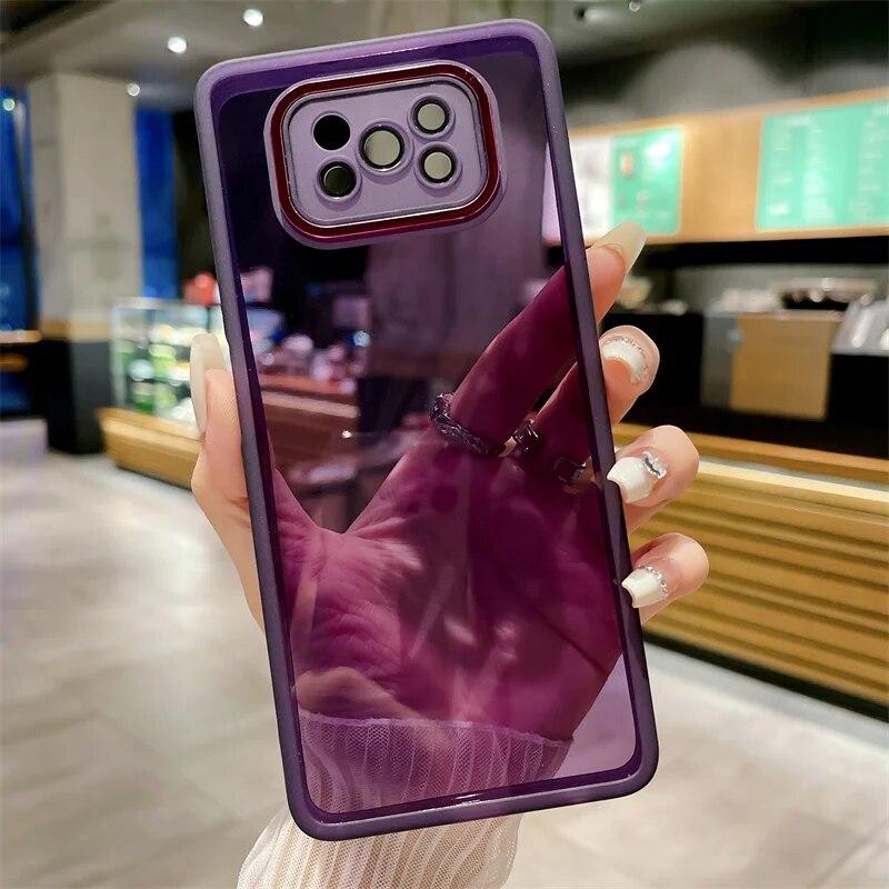 Прозрачный силиконовый чехол для Xiaomi Mi Poco X3 Pro Nfc X5 Pro Poko X 3, защитное стекло для объектива Pocox3 Pocox5 X3pro X3nfc