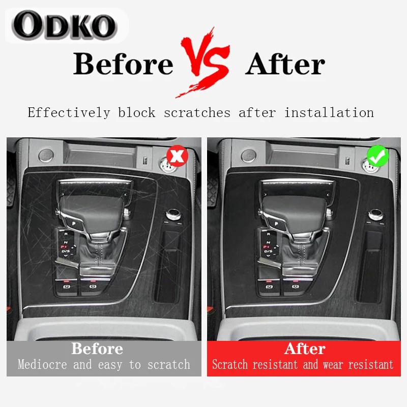 For Volkswagen VW Touareg 2011-2017 lsrtw 2017 transparent GPS navigation Car interior screen gear anti-scratch protective film