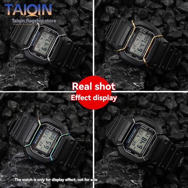 Бампер для часов DW-5600 для Casio DW5600 GW-M5610 GW-B5600 противоударная металлическая защитная планка аксессуары для часов Несколько цветов