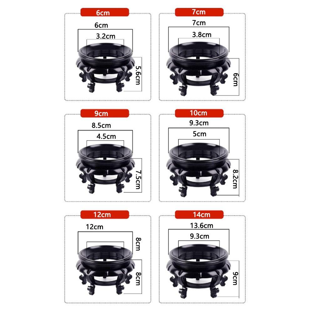 Soild Color Crystal Ball Holder Glassball Base Sphere Display Stand  Home Decoration