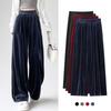 Gold Velvet Wide-leg Pants Women's Autumn and Winter Loose High-waist Casual Drape Straight Mopping Long Pants
