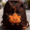 Maple Leaf Plush Keychain Cartoon Anime Leaves Plush Toy Backpack Bag Charm Cute Autumn Themed Accessory