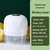 Compact Electric Garlic Grinder & Peeler for Kitchen