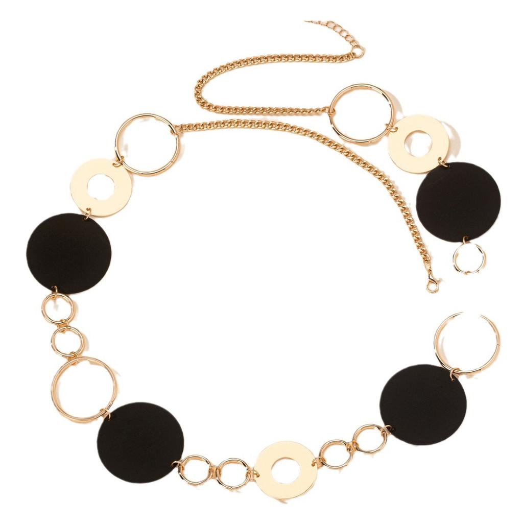 Модное простое длинное ожерелье-кольцо для женщин