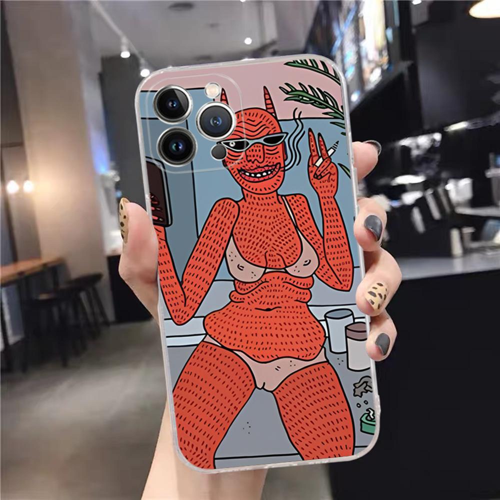 Polly Nor print Phone Case For iPhone 15 14 11 12 13 Mini Pro XS Max Cover 6 7 8 Plus X XR SE 2020 Funda Shell